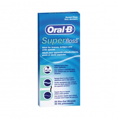 Oral-B конец за зъби  Super Floss    