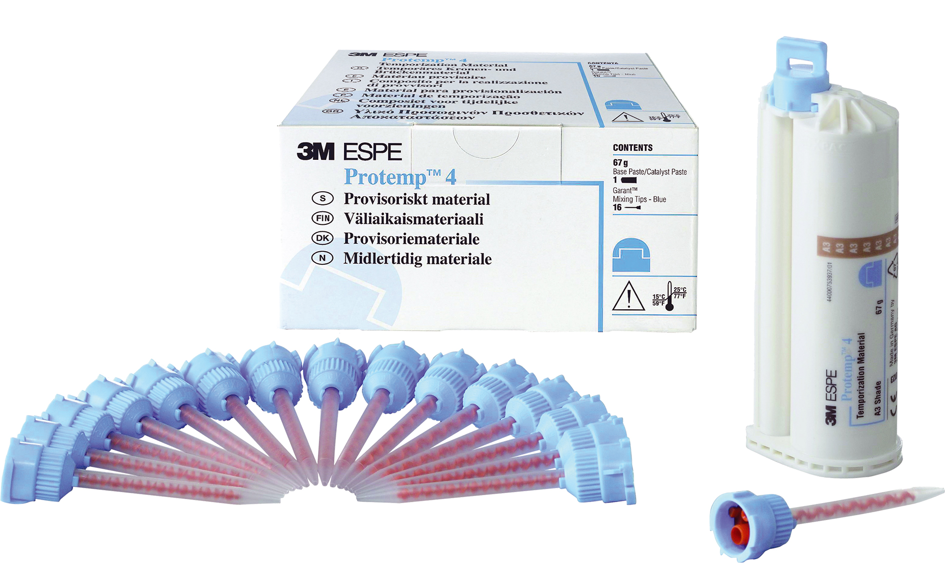 3M материал за временни възстановявания  Protemp IV A3   50 ml картуша