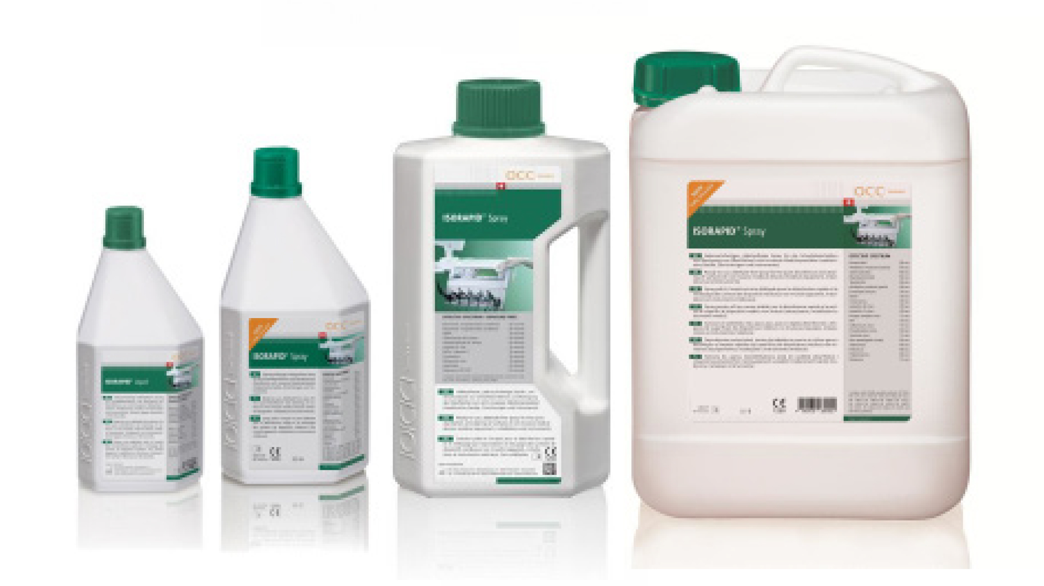 OCC дезинфектант Isorapid Spray за турбини, наконечници и работни повърхности 1L