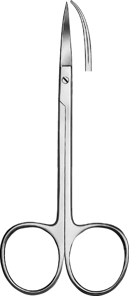 Carl Martin инструмент Гингивални ножици 802/12 ангулирана, 12cm