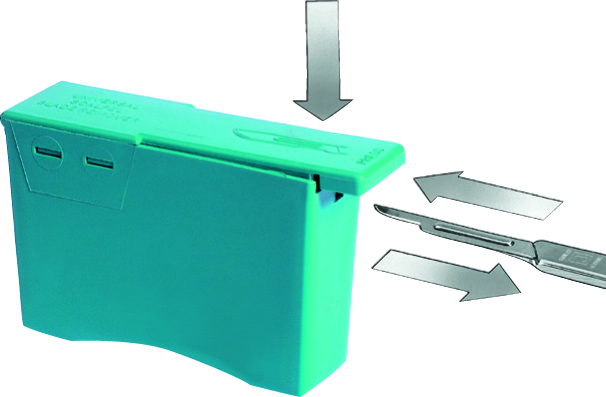 Carl Martin кутия Кутия за скалпели 874