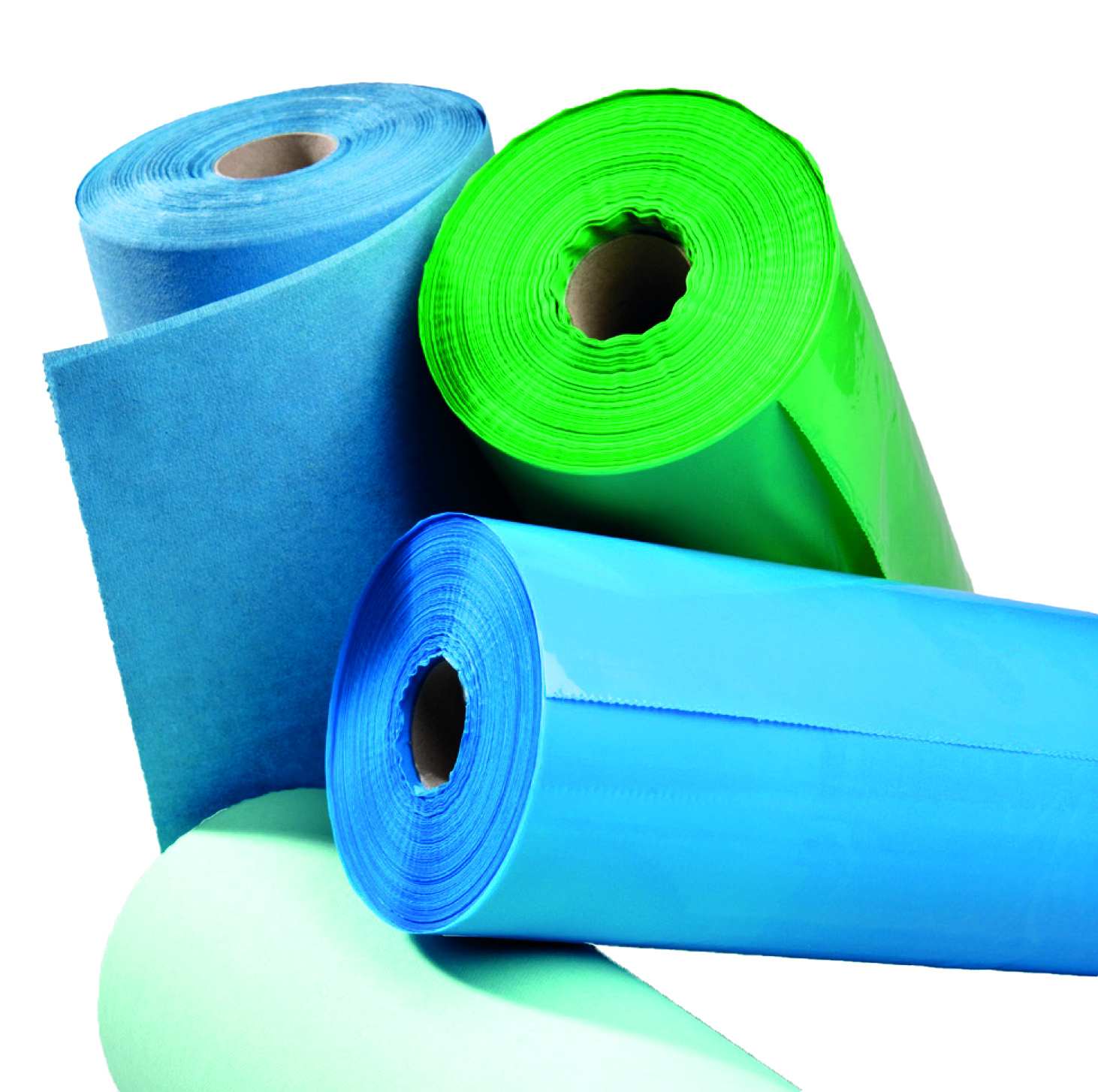 CURADEN лигавници светло сини хартия 48 x 60 cm;  80 бр. руло