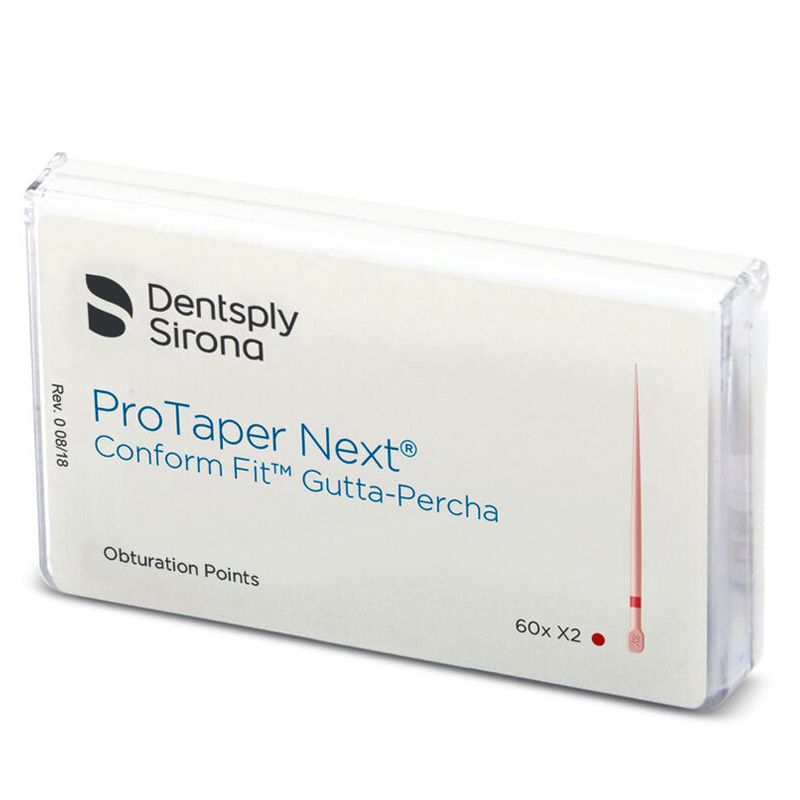 Dentsply гутаперчови щифтове Dentsply Protaper Next Conform Fit X2-червени  60 бр. кутия