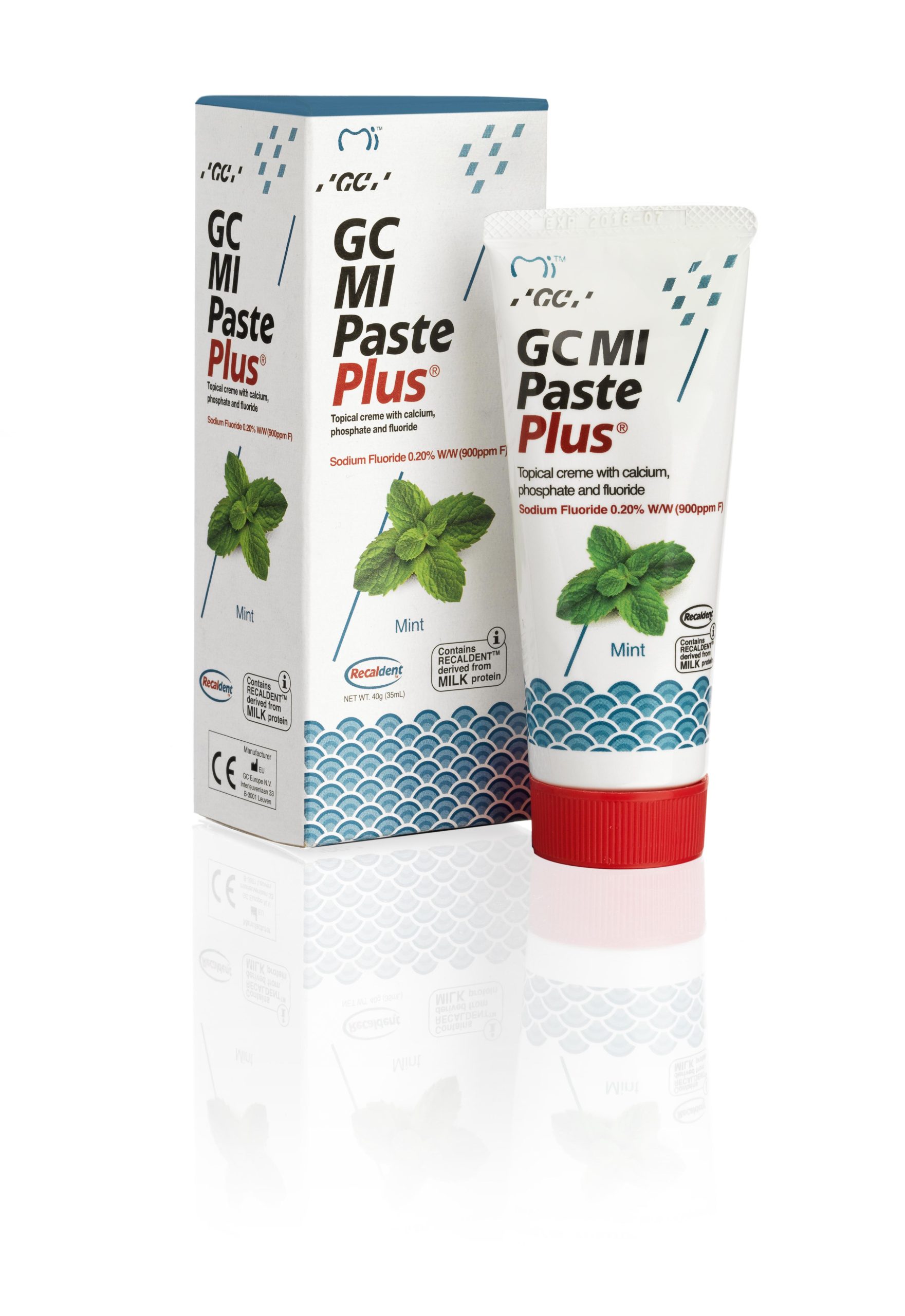 GC паста за зъби  MI Paste Plus мента;