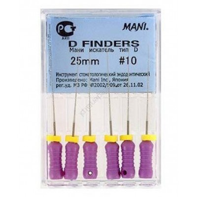 Mani D-FINDERS пила размер 10 - 25 mm, лилава   6 бр.