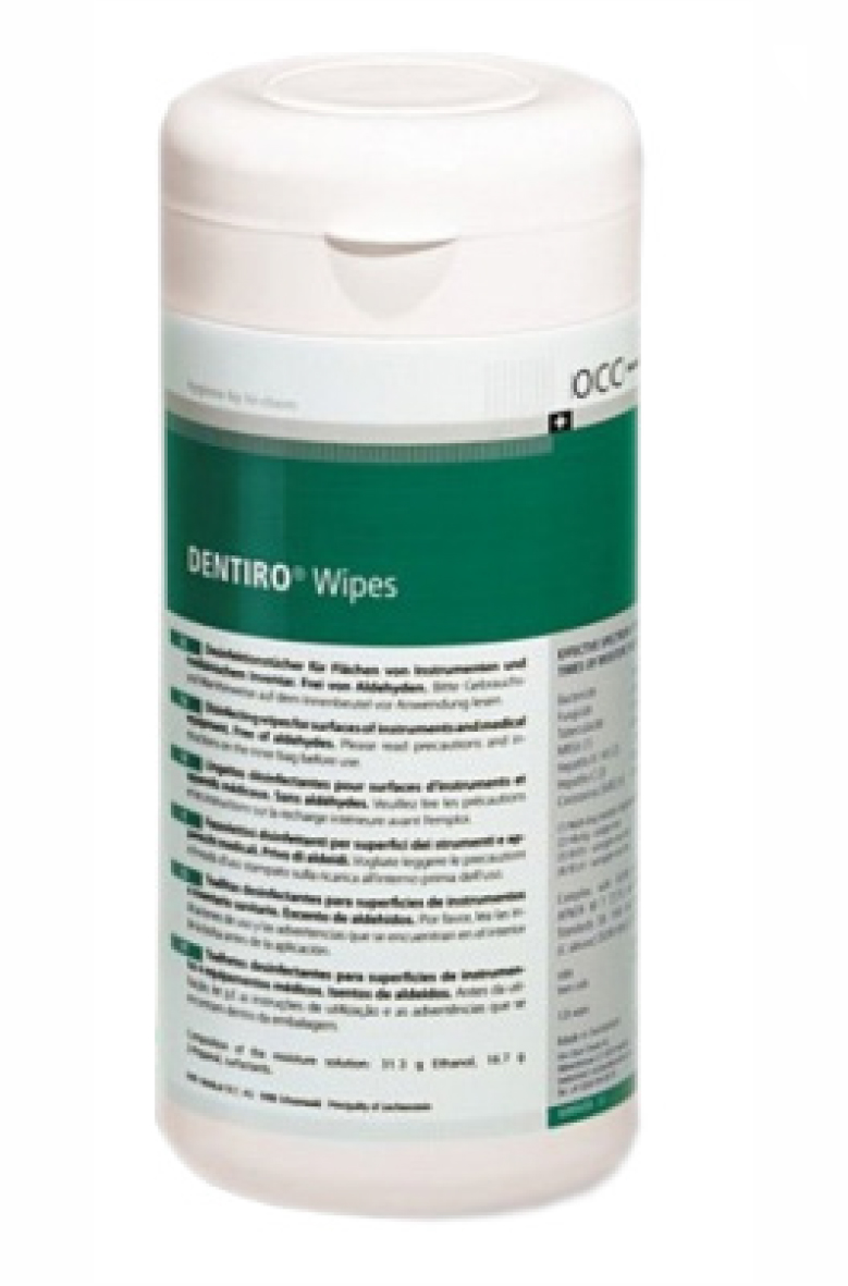 OCC кутия  Dentiro   за дезинфектантни  кърпички