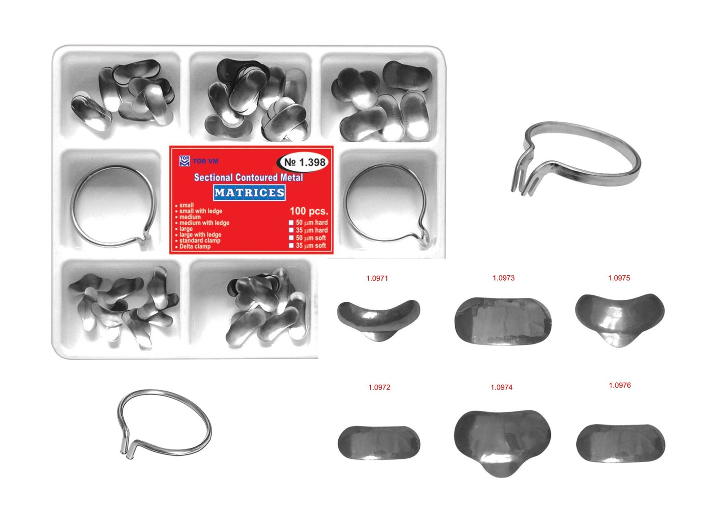 TOR VM Матрична система секторни матрици к-т