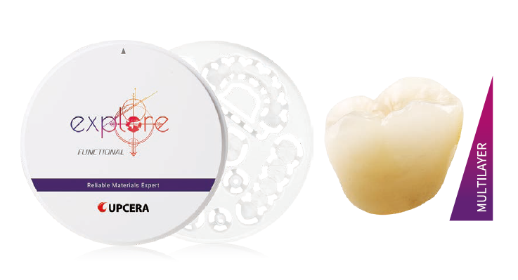 Upcera CAD/CAM дискове Explore Functional ML D98-14mm, A2   1 бр.