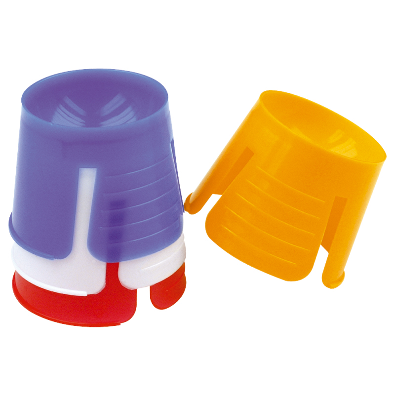 Wellsamed чашки пластмасови  за еднократна употреба; за смесване на течности и лекарства; бели;  50 бр.