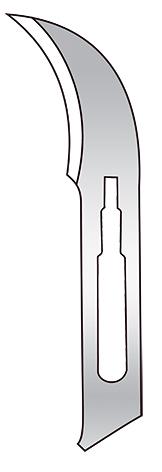 Wellsamed лезвие лезвие за скалпел от неръждаема стомана 12;  10 бр.