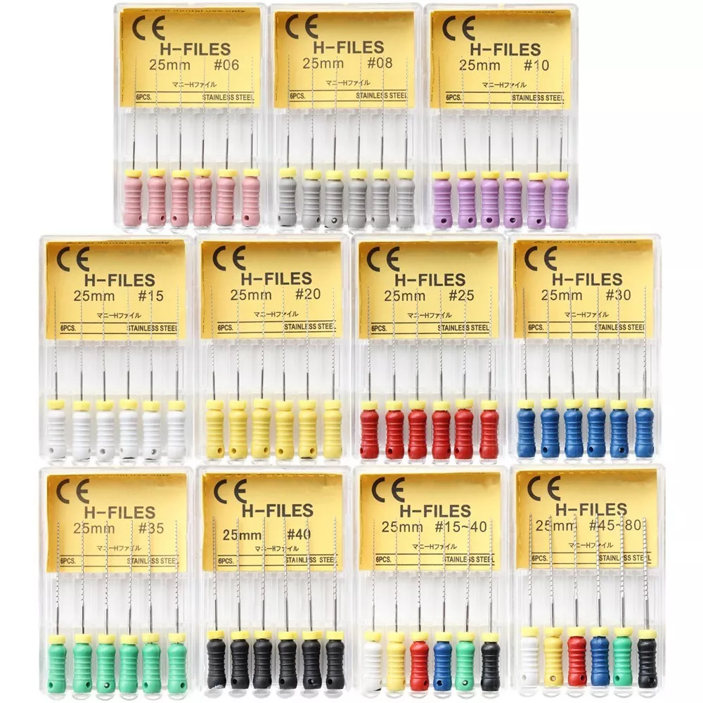 Mani H-пила размер 30; 31 mm - син  6 бр.