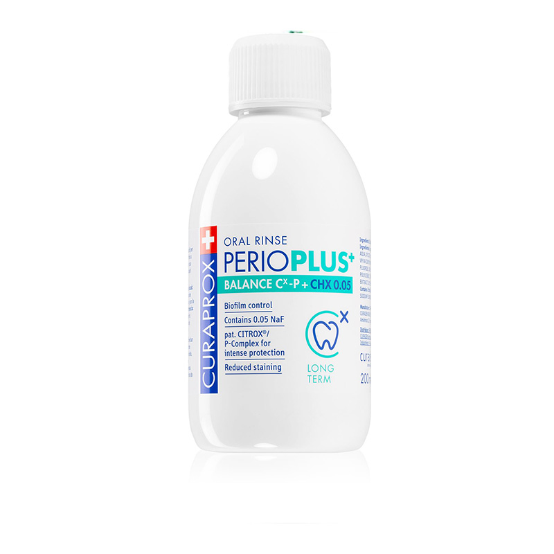 Curaprox Вода за уста Perio Plus Balance CHX 0.05% 200 ml