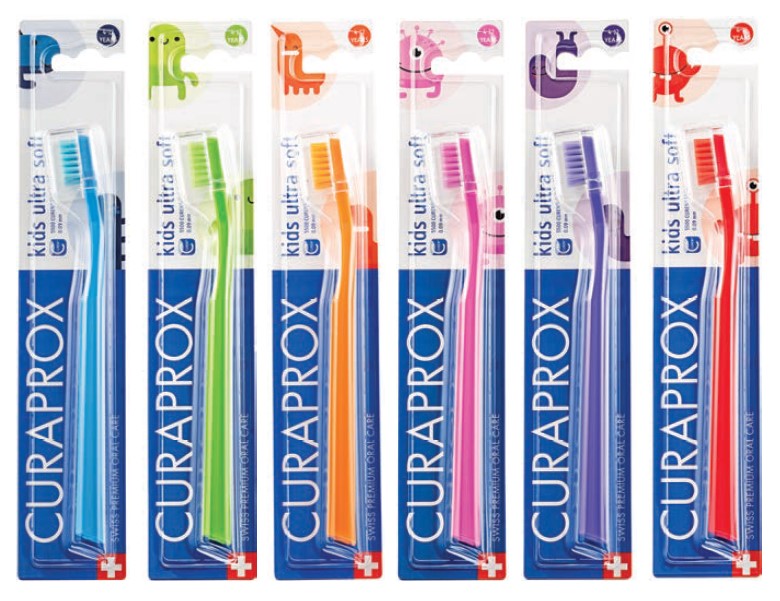Curaprox Четка за зъби CS 5500 Kids ultra soft, блистер