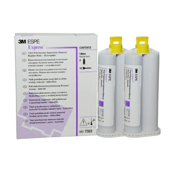 3M А-силикони Express STD Regular Body  лилава коректура  2 x 50 ml