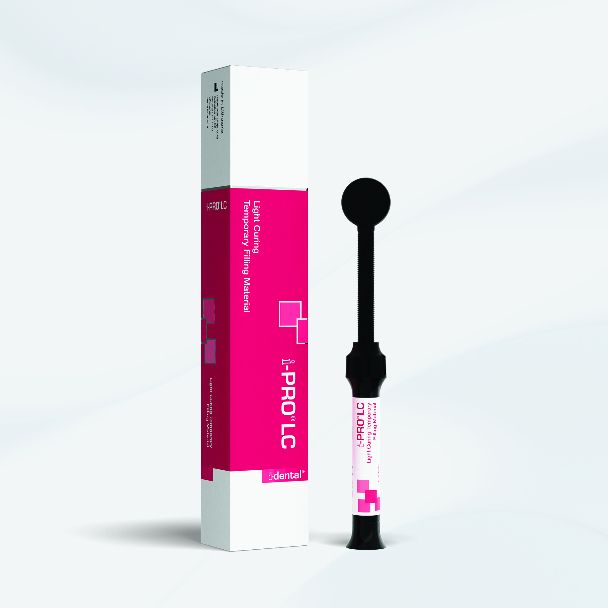 I-DENTAL материал за временни възстановявания I-PRO LC   2 x 4g шприца