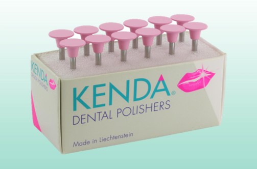 KENDA полирни гуми C.G.I. розови, диск, ултра фин абразив   10 бр.