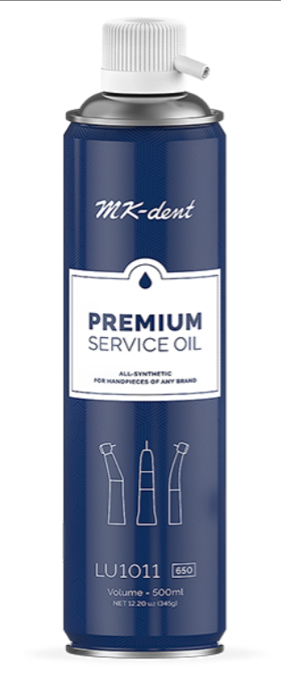 MK-dent спрей-масло Premium Service Oil за наконечници  500 ml