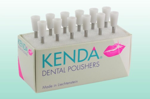 KENDA полирни гуми C.G.I. бели, малка чашка, груб абразив   12 бр.