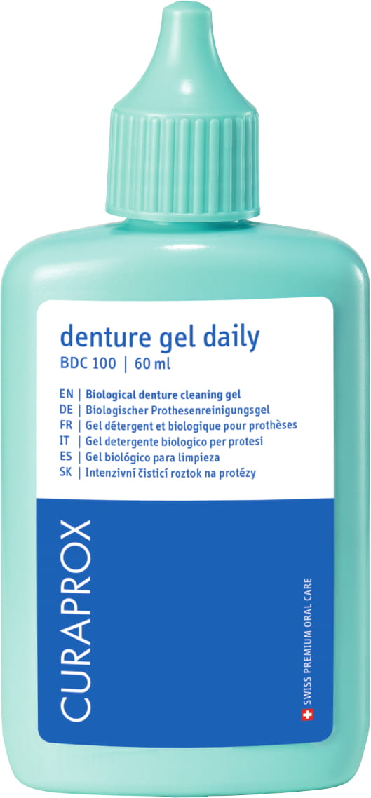 Curaprox Почистващ гел за протези BDC 100, дневен, 60 ml