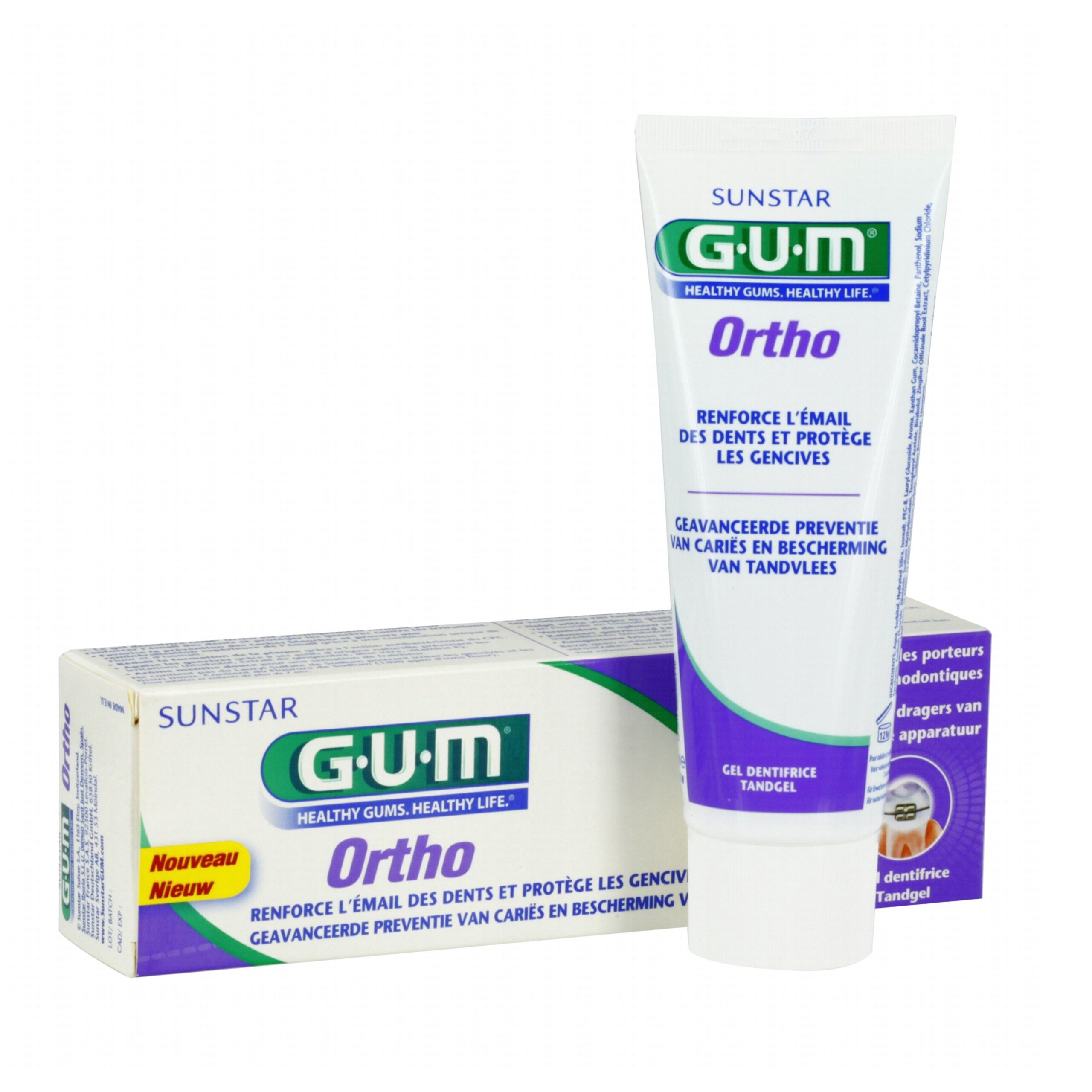 Gum Паста за зъби Ortho 75 ml
