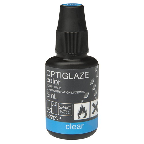GC керамика Optiglaze color Фотополимеризиращ защитен лак, цвят Clear  5 ml
