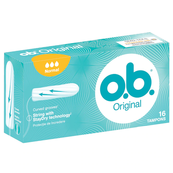 O.B. Дамски тампони Original Normal 16 бр. кутия