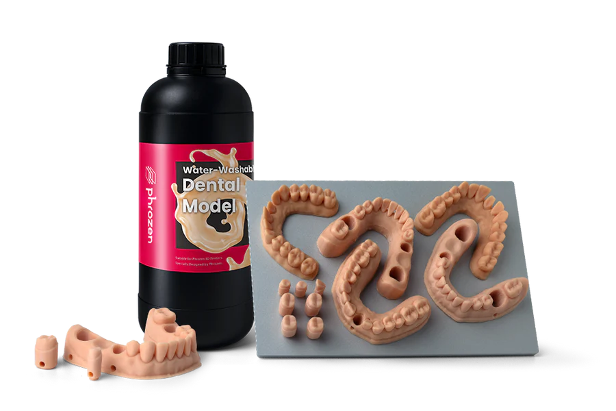 Phrozen смола за 3D принтери Water-Washable Dental Model цвят: бежов  1 kg