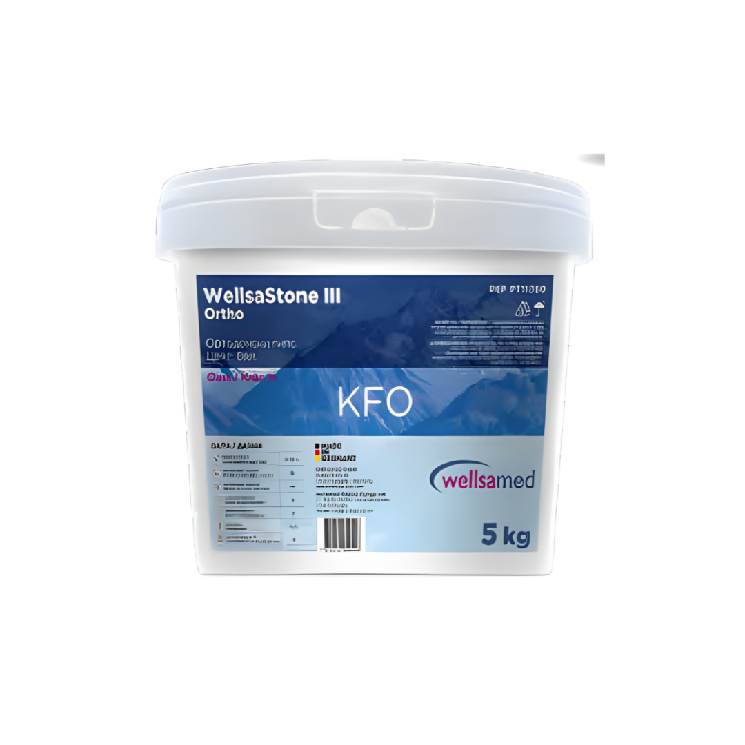 Wellsamed ортодонски гипс WellsaStone KFO клас III бял 20 kg