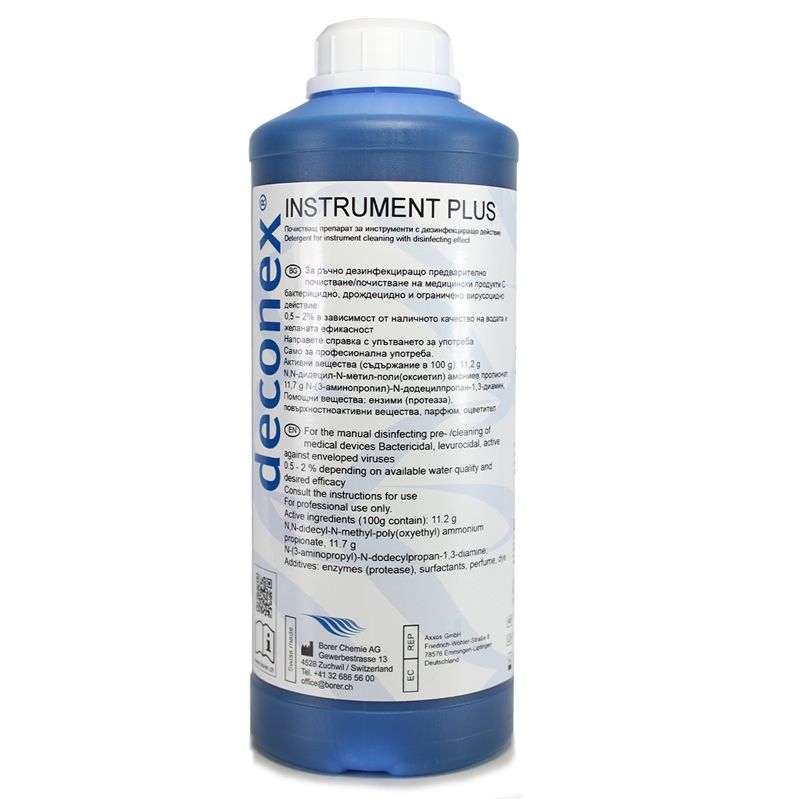 Borer Chemie дезинфектант Deconex Instrument Plus концентрат за дребен и едър инструментариум 1L