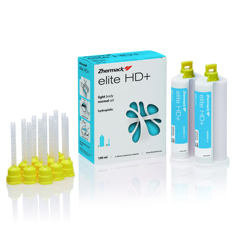 Zhermack А-силикони ELITE HD Light Body Set коректура 2 x 50 ml