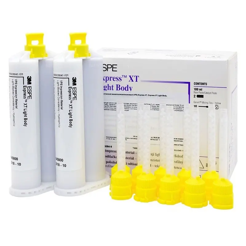 Solventum А-силикони Express XT Light Body лилава коректура 2 x 50 ml