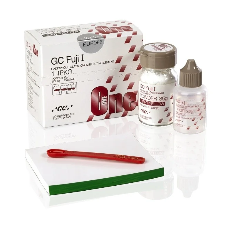GC гласйономерен цимент Fuji One прах-течност