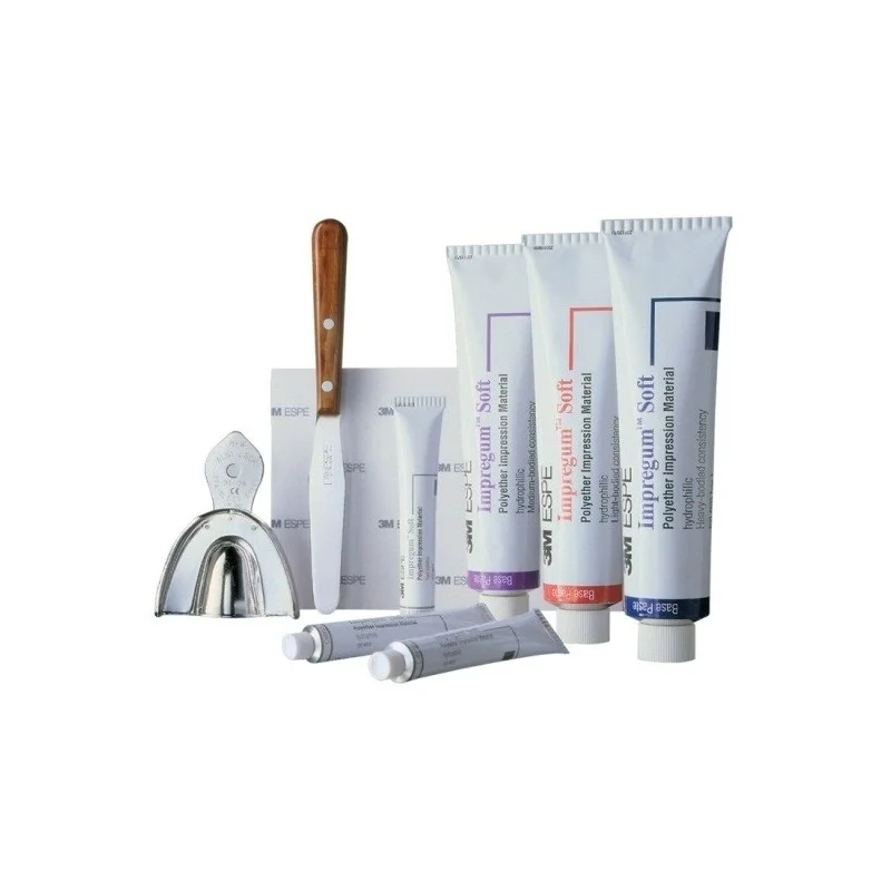 Solventum полиетърен отп. материал Impregum Soft Medium Body база 2х120ml база + катализатор 2х15ml; ръчно смесване