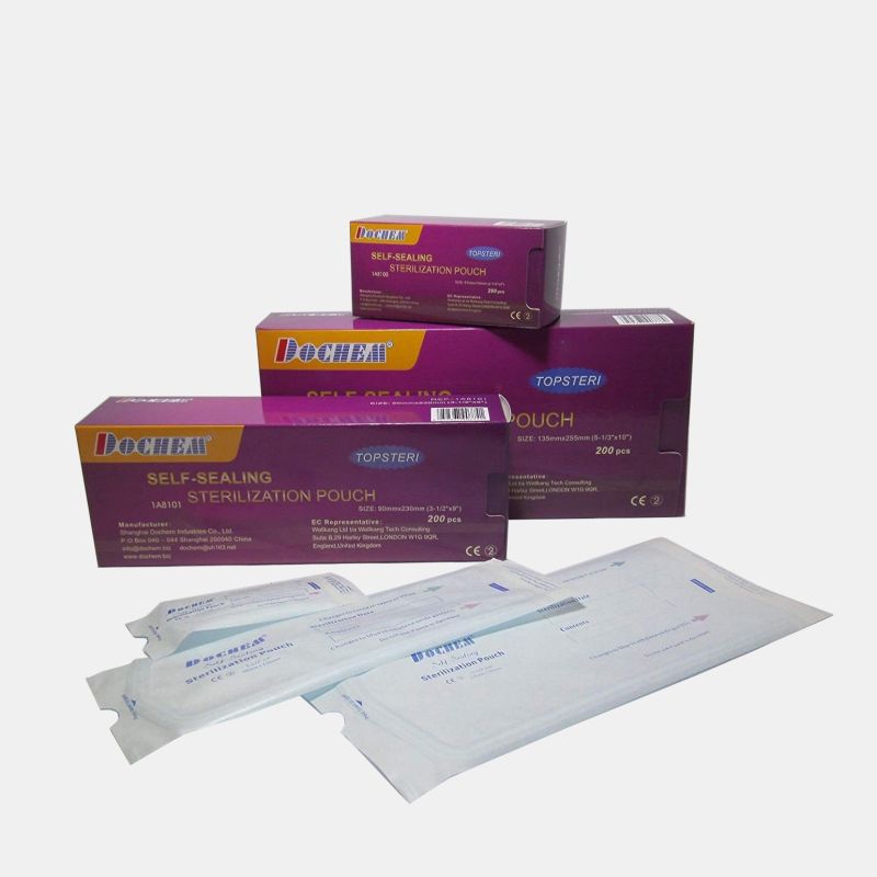Dochem торбички 57х100 мм; стерилизация 200 бр.